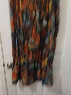 Source Unknown Multicolor Backless Women’s Dress